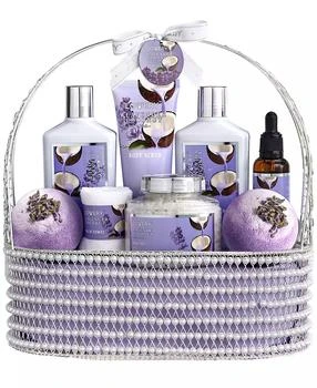 Lovery | 9 Piece Home Spa Lavender Coconut Body Care Gift Set,商家Macy's,价格¥312