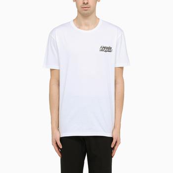 推荐White crew-neck T-shirt商品
