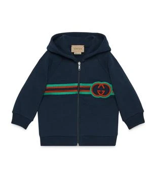 Gucci | Embroidered Hooded Jacket (0-36 Months),商家Harrods,价格¥3728