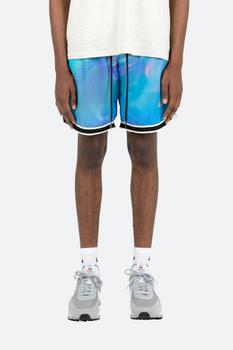 mnml短裤, MNML | Digital Basketball Shorts - Blue商品图片 3.2折