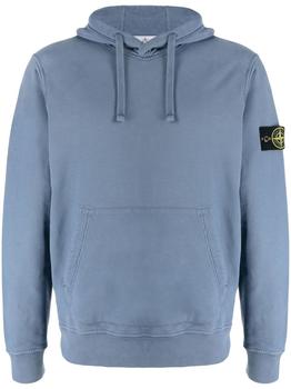 推荐Stone Island Men's  Blue Cotton Sweatshirt商品