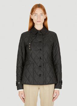 Burberry | Fernleigh Quilted Jacket in Black商品图片,