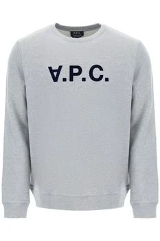 推荐A.p.c. flock v.p.c. logo sweatshirt商品