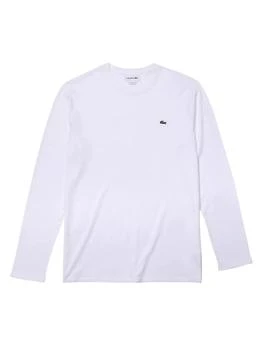 Lacoste | Men's Embroidered Crocodile Long-Sleeve T-Shirt 7.4折
