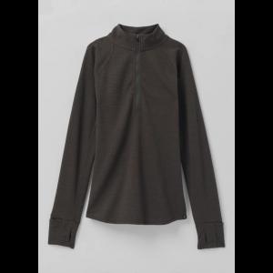 推荐Prana - Wensley 1/2 Zip - MD Black Olive商品