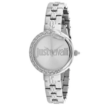 推荐Just Cavalli Women's Silver dial Watch商品