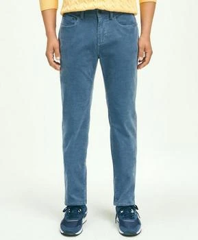 Brooks Brothers | Slim Fit Five-Pocket Stretch Corduroy Pants,商家Brooks Brothers,价格¥649