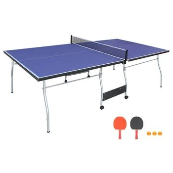 Streamdale Furniture | Streamdale Foldable Midsize Table Tennis Table with Paddles,商家Premium Outlets,价格¥2685