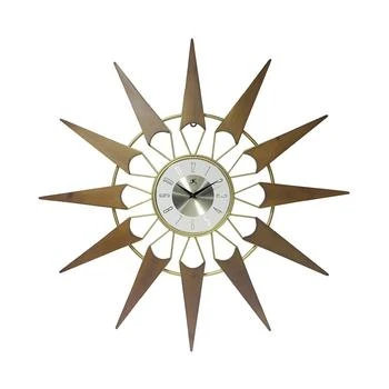 Infinity Instruments | Starburst Wall Clock,商家Macy's,价格¥1368