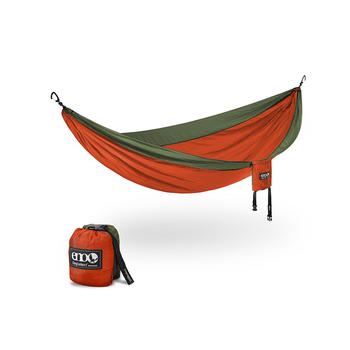 商品ENO | SingleNest Hammock - Lightweight, 1 Person Portable Hammock - For Camping, Hiking, Backpacking, Travel, a Festival, or the Beach - Orange/Olive,商家Macy's,价格¥394图片