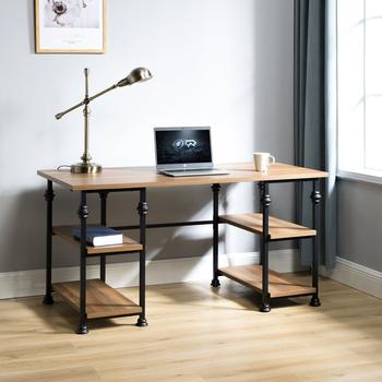 商品Eldar Contemporary Modern Adjustable Desk with a powder-coated metal frame图片