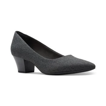Clarks | Women's Teresa Step Block-Heel Comfort Pumps,商家Macy's,价格¥465