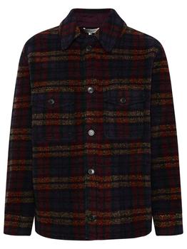 女士Isabel Marant, Isabel Marant | Isabel Marant Pocket Patch Checked Shirt Jacket商品图片 7.6折