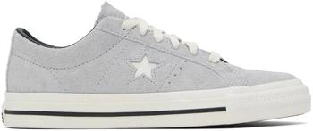 Converse | Gray One Star Pro Low Top Sneakers,商家Ssense US,价格¥167