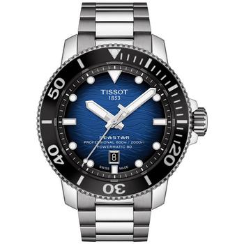 tissot seastar, Tissot | Men's Swiss Automatic Seastar Stainless Steel Bracelet Watch 46mm商品图片 
