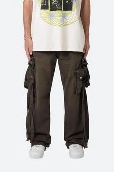 MNML | Strapped Multi Cargo Pants - Brown 