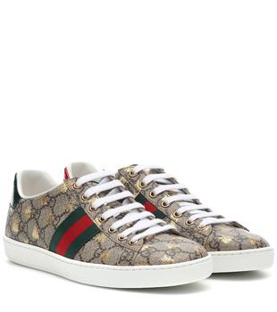 Gucci | Ace canvas printed sneakers商品图片,