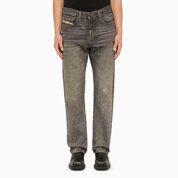 Diesel | Blue washed cotton regular jeans商品图片,