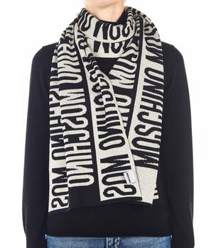 Moschino | Moschino Womens Black Scarf商品图片,满$175享9折, 满折