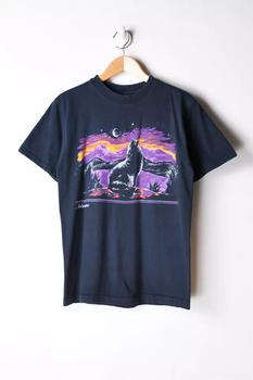 Urban Outfitters | Vintage 90s Arizona Moonlight Wolf T-Shirt商品图片,