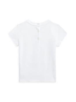 Ralph Lauren | Baby Girl's Polo Bear Cotton Knit T Shirt商品图片,3.9折