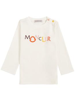 商品Moncler Enfant Logo Print T-Shirt,商家Cettire,价格¥635图片