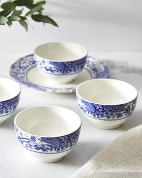 Spode | Blue Italian Brocato Dip Bowls, Set of 4,商家Neiman Marcus,价格¥540