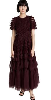 product Needle & Thread Willow Ruffle Gown image