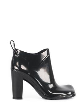 bottega veneta鞋马丁靴, Bottega Veneta | Shine Shiny Rubber Ankle boots商品图片 6.5折