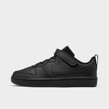 NIKE | Little Kids' Nike Court Borough Low 2 Hook-and-Loop Casual Shoes商品图片,