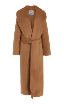 Totême | Toteme - Women's Belted Wool Robe Coat - Brown - EU 38 - Moda Operandi商品图片,