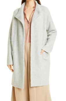 vince大衣, Vince | Clean Edge Wool & Alpaca Blend Coat商品图片 5.3折