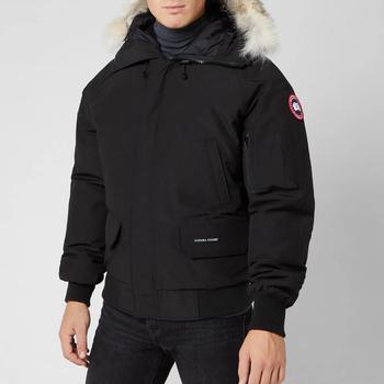 canada goose chilliwack直邮, Canada Goose | Canada Goose Men's Chilliwack Bomber Jacket - Black 男款羽绒服商品图片 
