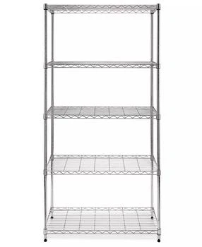 Seville Classics | 5-Tier Steel Wire Wheeled Shelving,商家Macy's,价格¥557