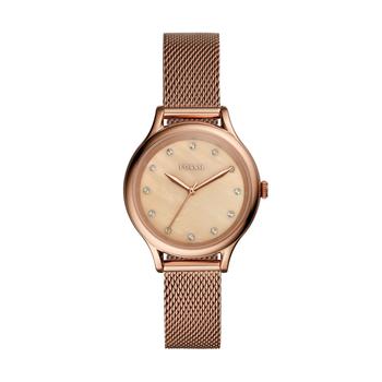 Fossil | Fossil Women's Laney Three-Hand, Rose Gold-Tone Stainless Steel Watch商品图片,3.5折