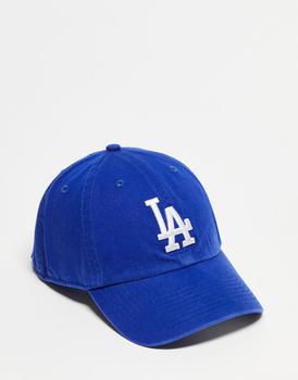 商品47 Brand | 47 Clean Up MLB LA Dodgers dad cap in royal blue with garment wash,商家ASOS,价格¥209图片