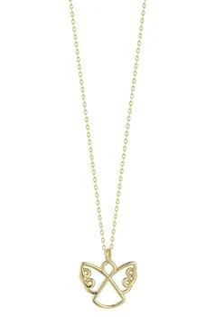 Ember Fine Jewelry | 14K Yellow Gold Angel Pendant Necklace,商家Nordstrom Rack,价格¥3186