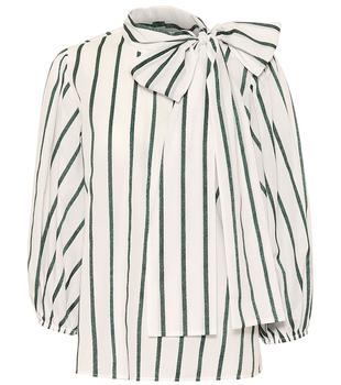 RED Valentino | 条纹棉质混纺女式上衣商品图片,6.9折