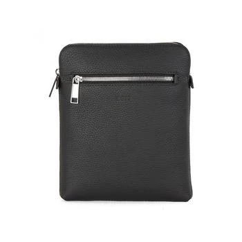 推荐BOSS Men's Grained Italian-Leather Envelope Bag商品
