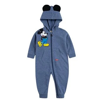 Levi's | Levi's® x Disney Mickey Mouse Zip Coverall (Infant) 5.3折起, 独家减免邮费