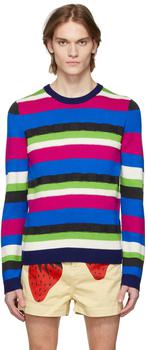 JW Anderson | Multicolor Merino Wool Striped Sweater商品图片,独家减免邮费