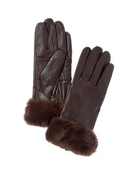 Surell Accessories | Leather Gloves,商家Premium Outlets,价格¥290