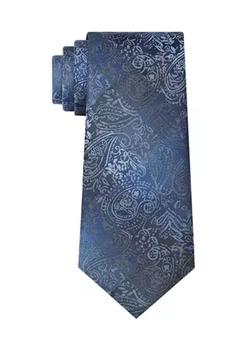 Van Heusen, Van Heusen | Men's Black Warp Degradation Paisley Tie商品图片 5折