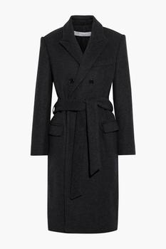 IRO | Irois double-breasted belted wool-blend felt coat商品图片,2.9折