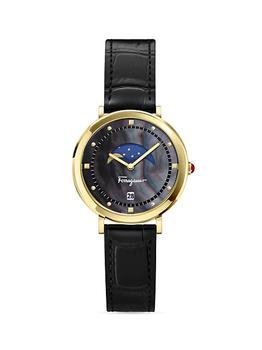 推荐Logomania 36MM Moon Phase Watch商品