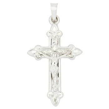 Macy's | Crucifix Cross Pendant in 14k White Gold,商家Macy's,价格¥4461