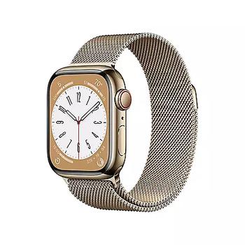 推荐Apple Watch Series 8 GPS + Cellular 41mm Stainless Steel Case with Milanese Loop (Choose Color)商品