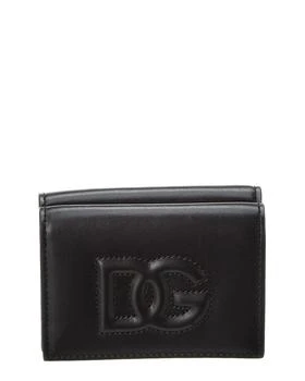 Dolce & Gabbana | Dolce & Gabbana DG Logo Leather French Wallet,商家Premium Outlets,价格¥2540