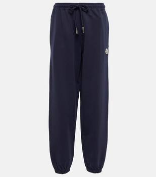 商品Moncler | Cotton jersey sweatpants,商家MyTheresa,价格¥3443图片