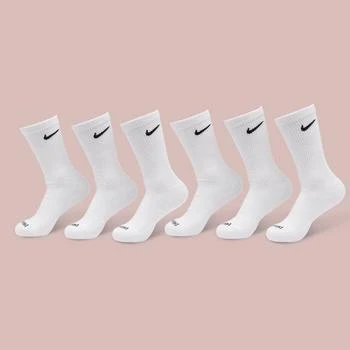推荐Nike Everyday Plus Cushioned Crew Training Socks (6-Pack)商�品